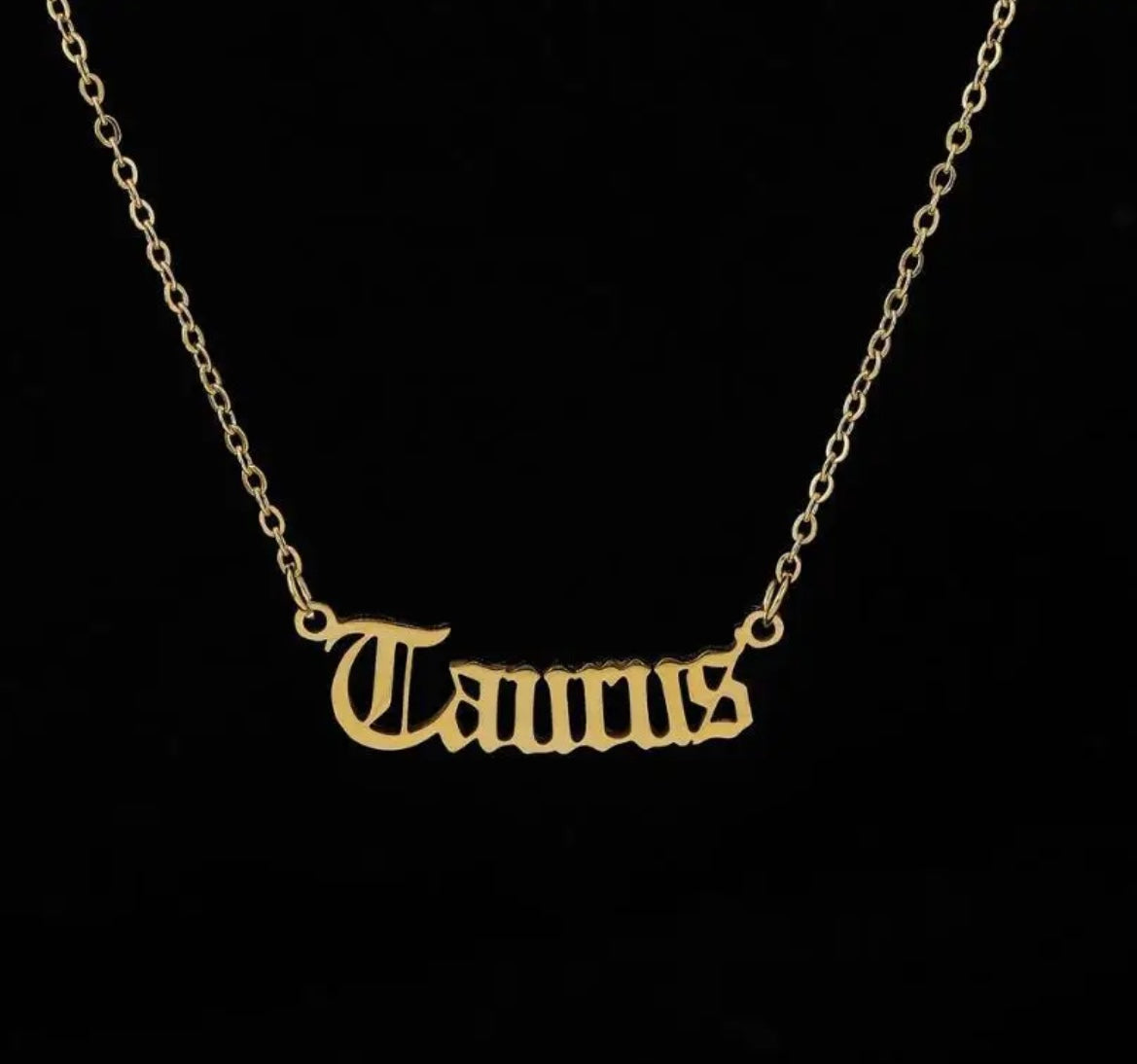 18k Gold Zodiac Necklace