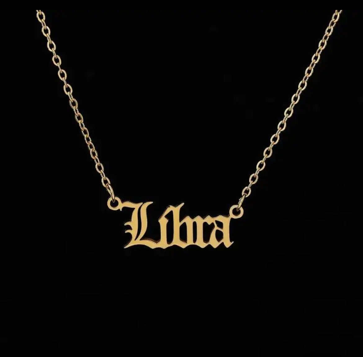 18k Gold Zodiac Necklace